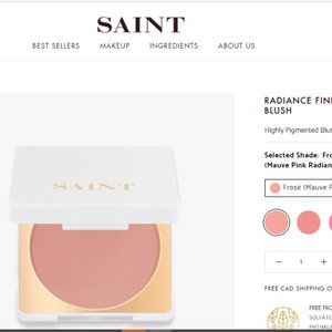SAINT Radiance Finish Highly Pigment Blush